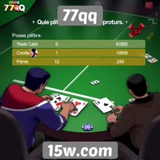 Estatísticas de acessos ao site de jogos 77qq