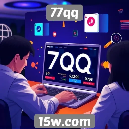 Estratégias de marketing do site 77qq